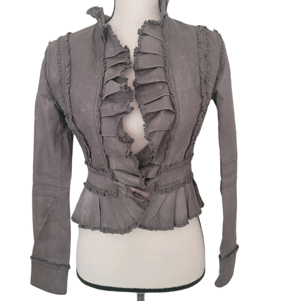 Moda International leather jacket